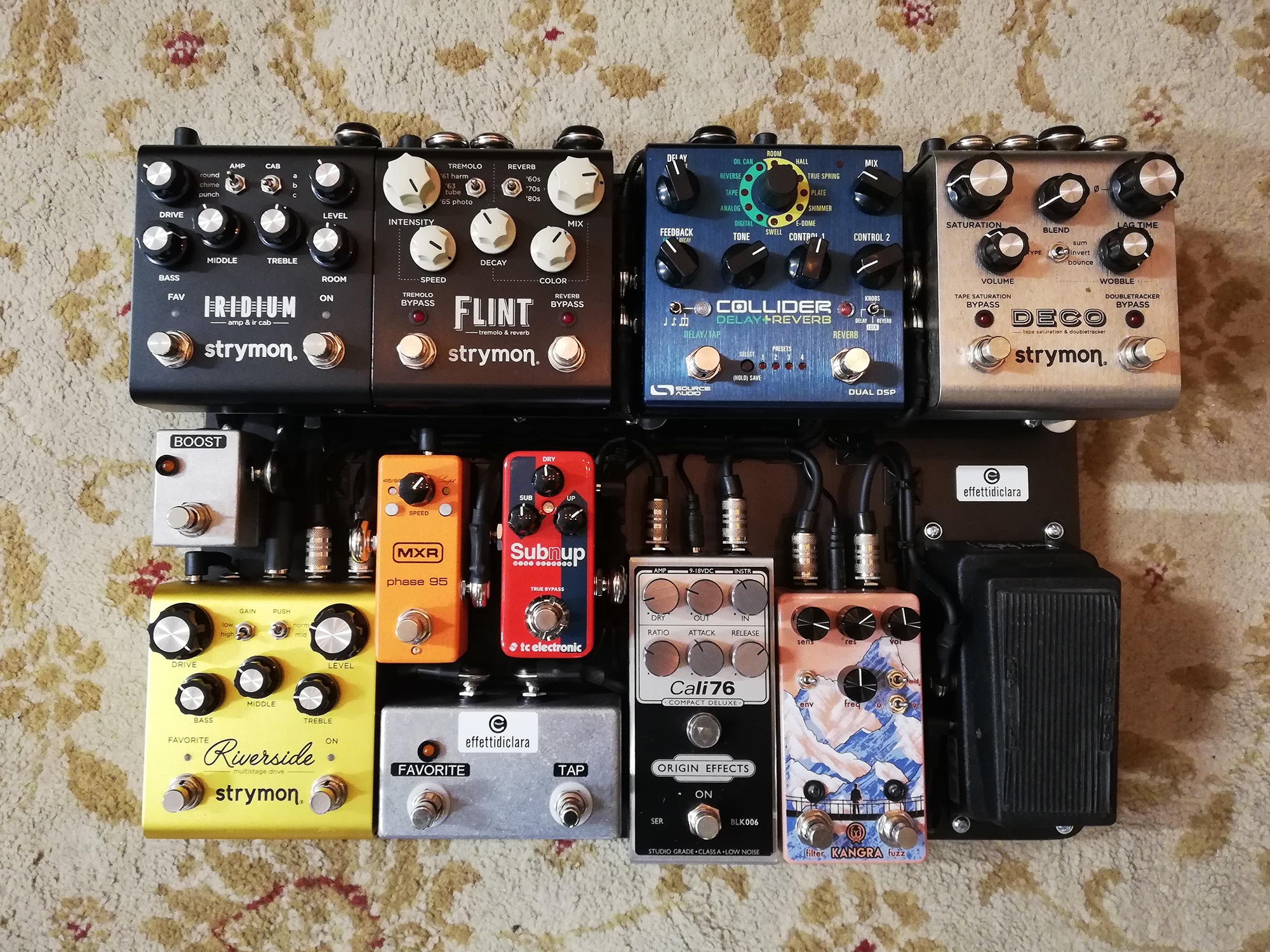 thomas raggi pedalboard